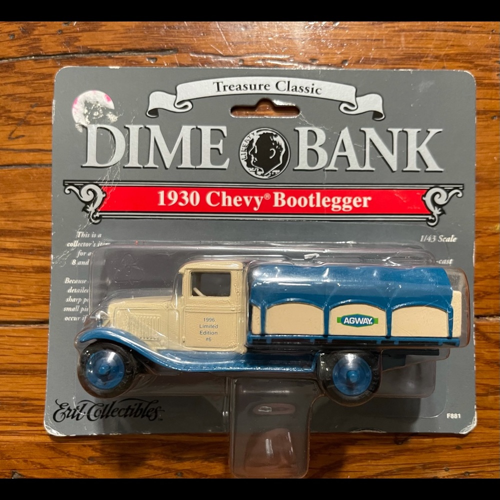Treasure Classic Dime Bank 1930 Chevy Bootlegger